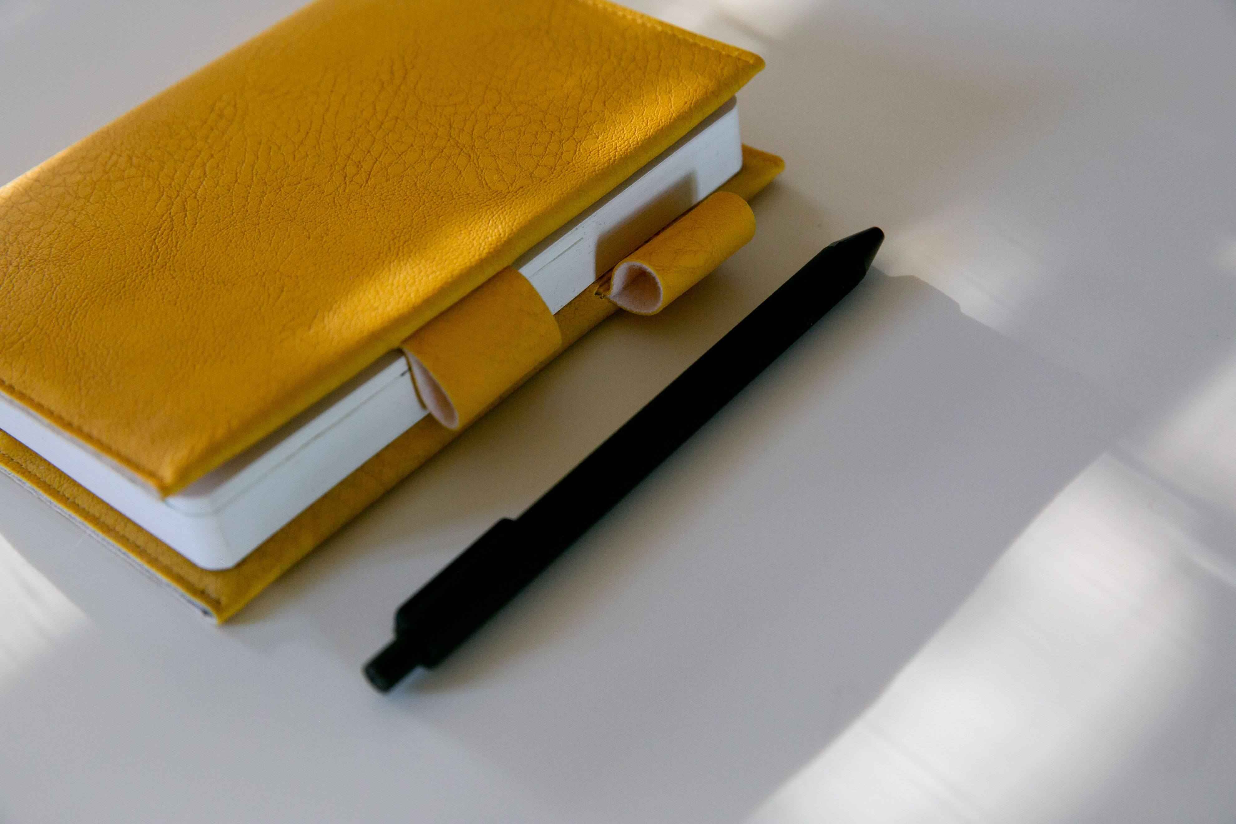 closed notebook